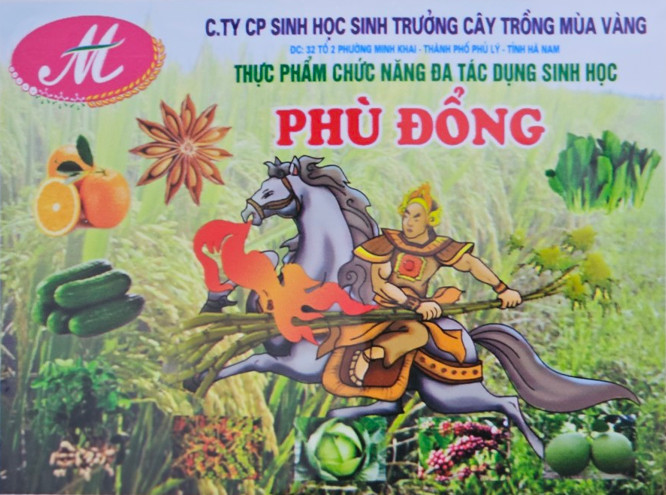 Sản phẩm phân phối ra thị trường dạng đóng gói 38g